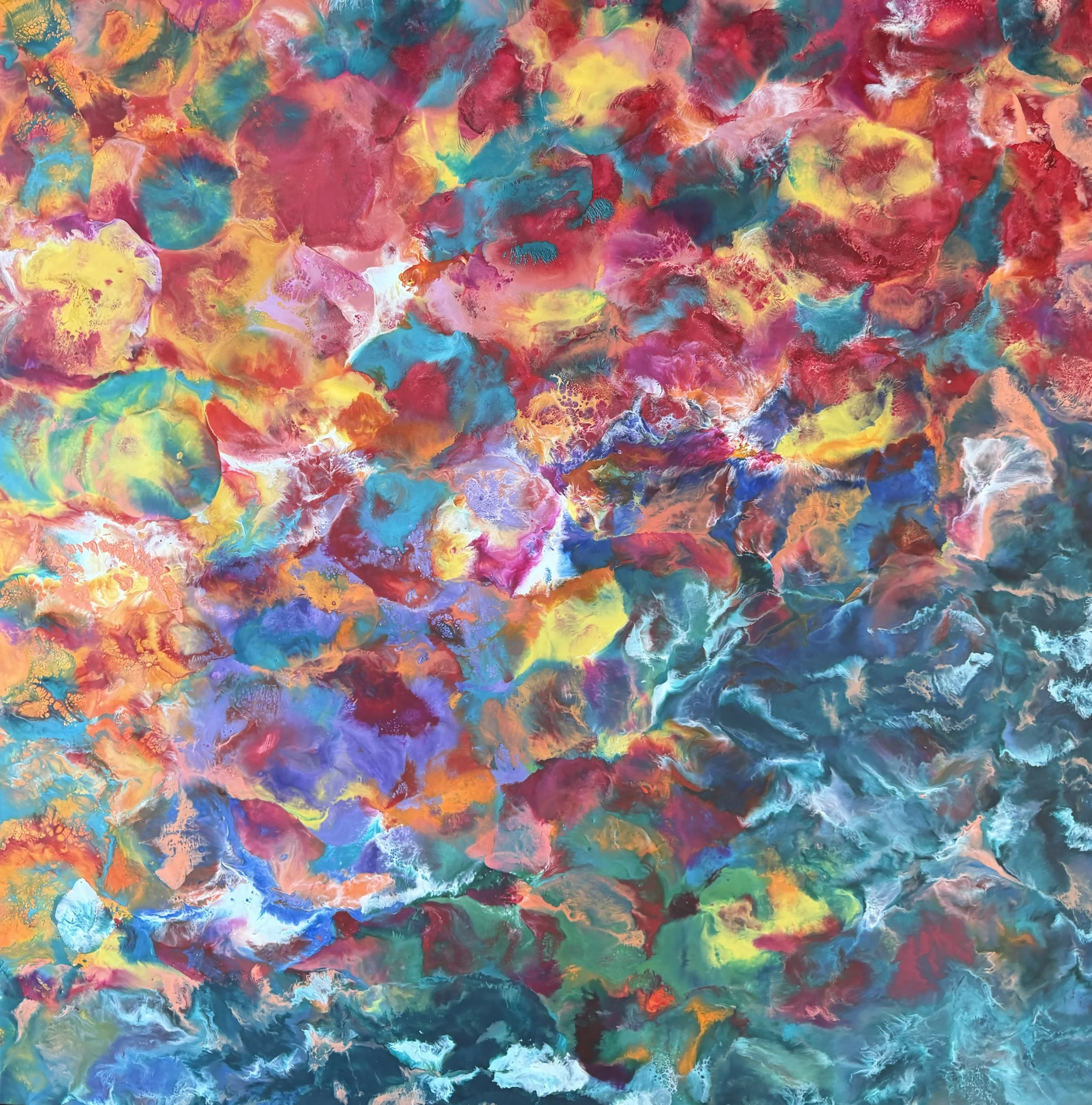 Euphoria 24 x 24 Wood