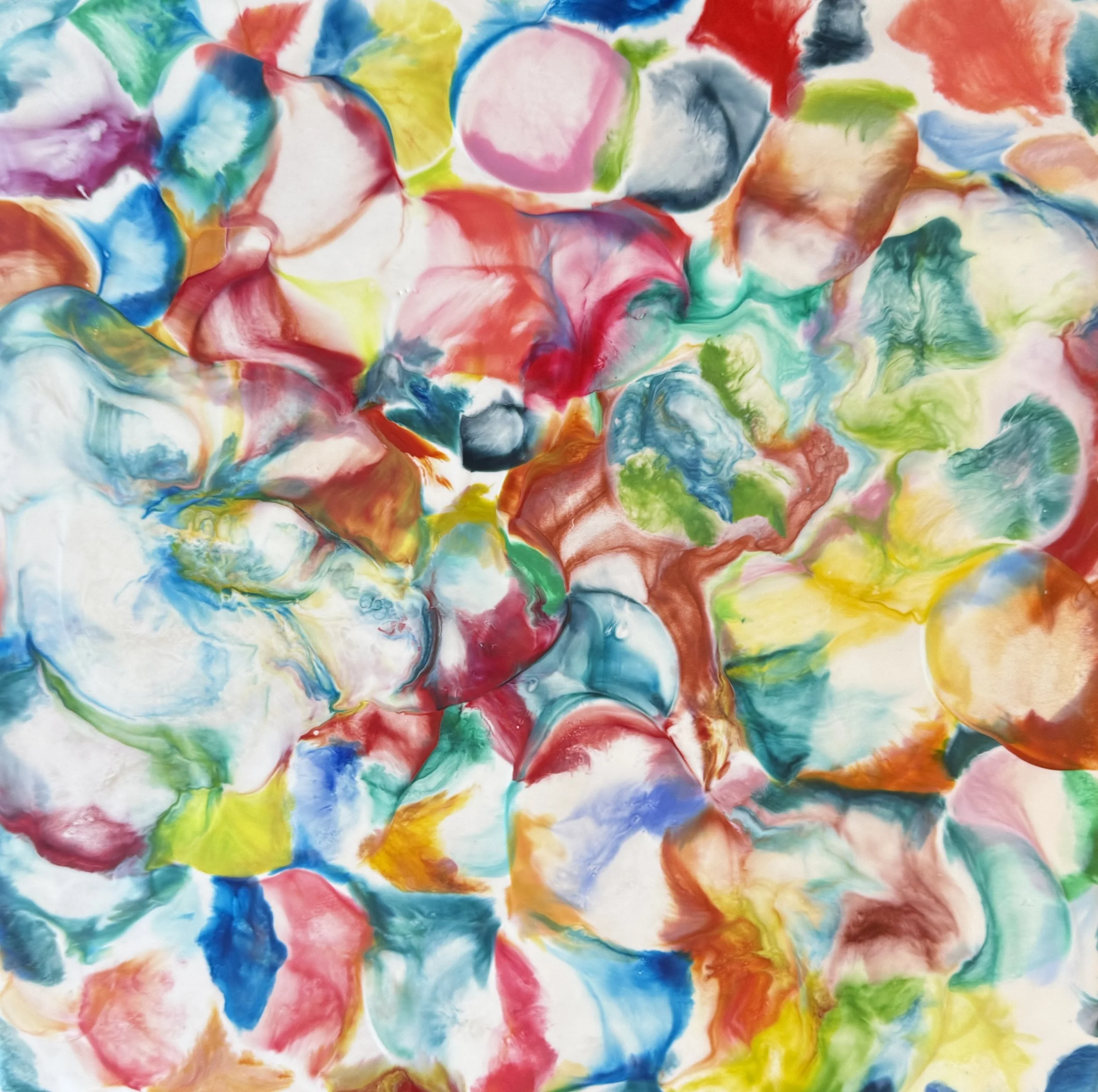 Kaleidoscope of Joy 12" x 12" Wood--Sold