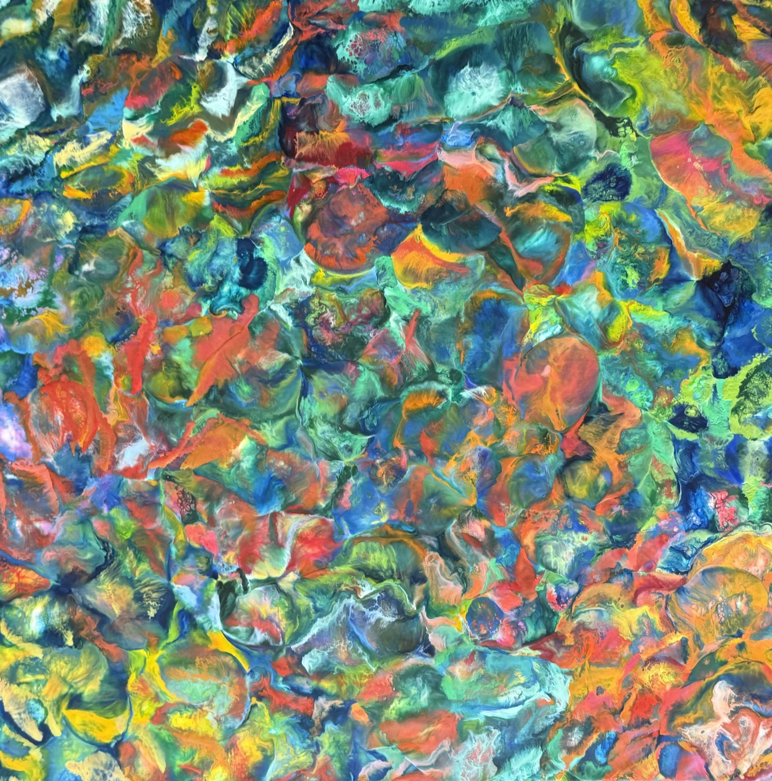 Spring has Sprung 24" x 24" Wood--Sold