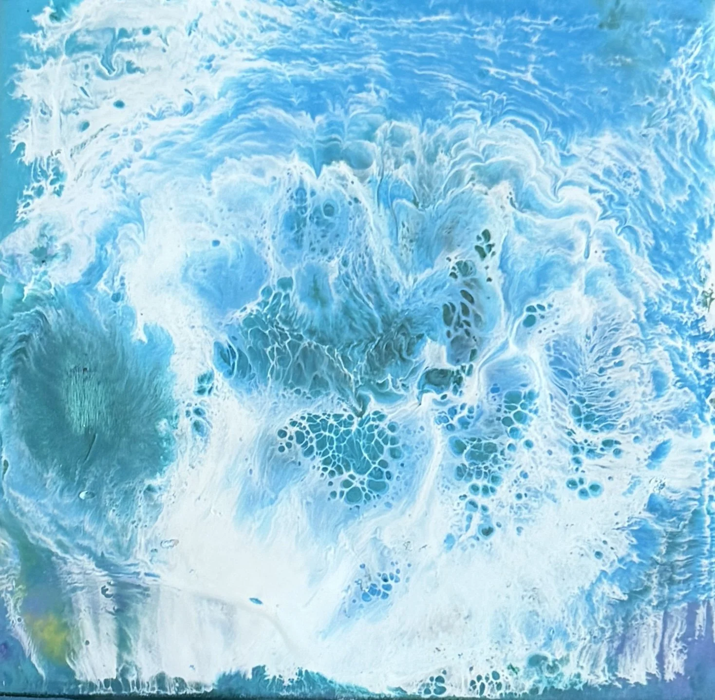 Ocean Foam 4 x 4 Wood