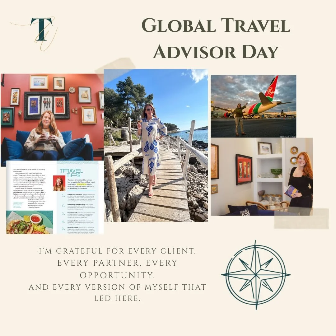 Happy Global Travel Advisor Day ✈️

Honestly, this has become my version of Valentine&rsquo;s Day.

Every year it makes me stop for a second and reflect on where I started, how many corners of this industry I&rsquo;ve worked in, and how unexpectedly 