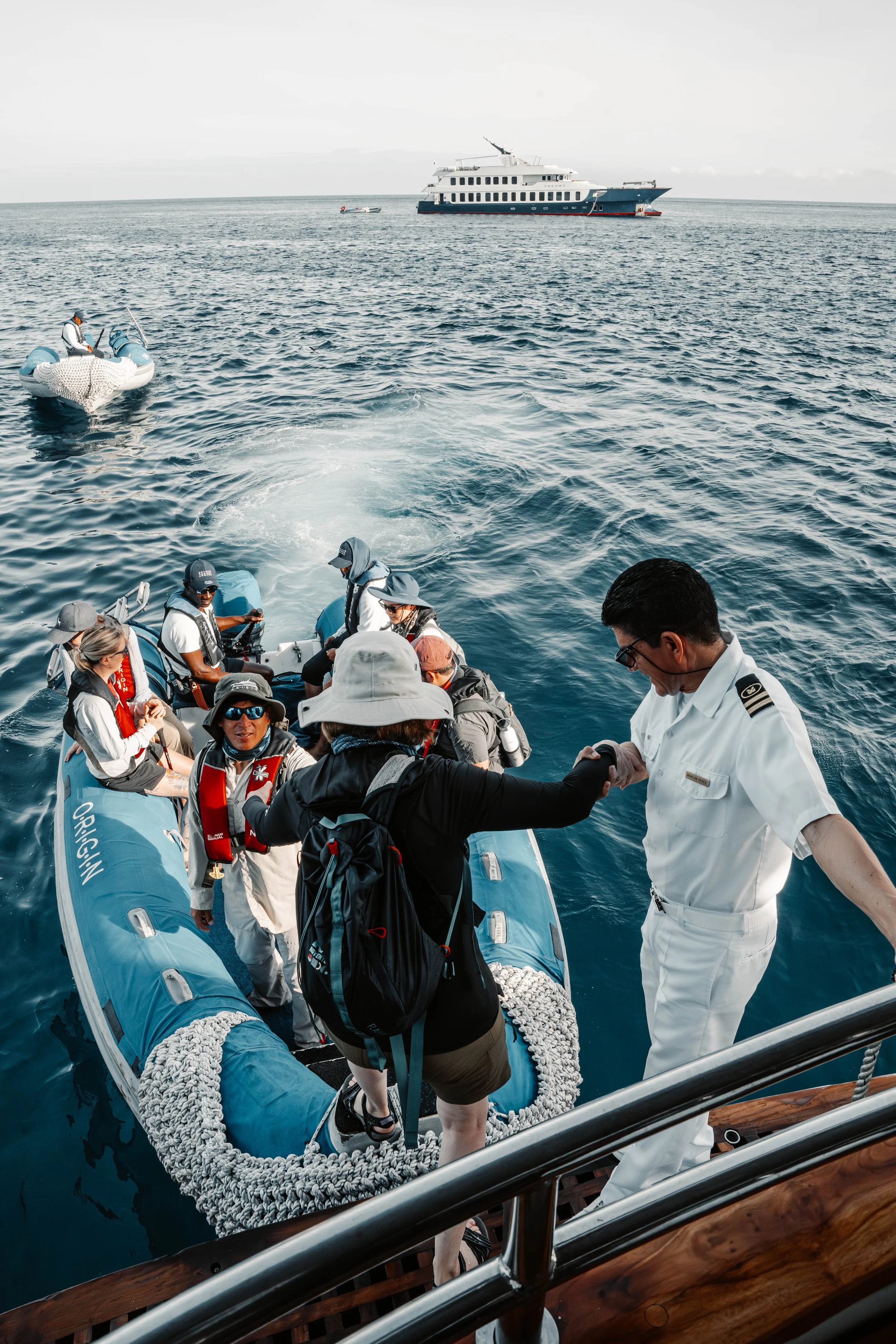 Boarding the zodiacs Evoventura Photo credit_ Maysa Santoro for Ecoventura.jpg