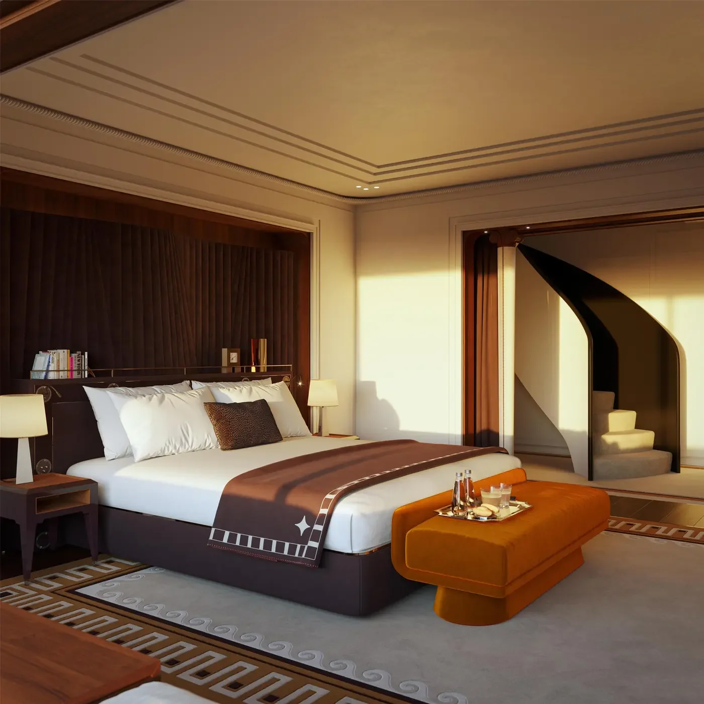 Orient Express Corinthian Duplex Bedroom.webp
