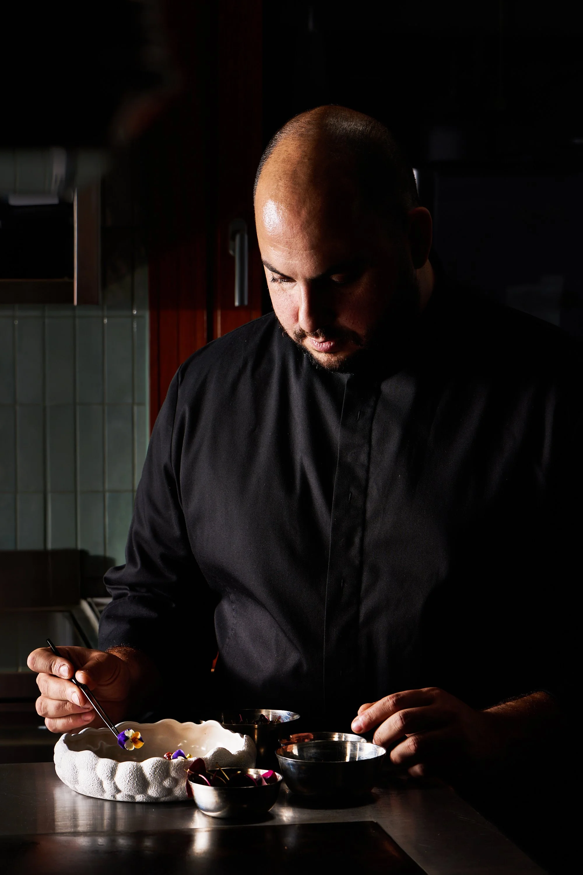 Chef Tarek Alameddine at Beihouse in Beirut