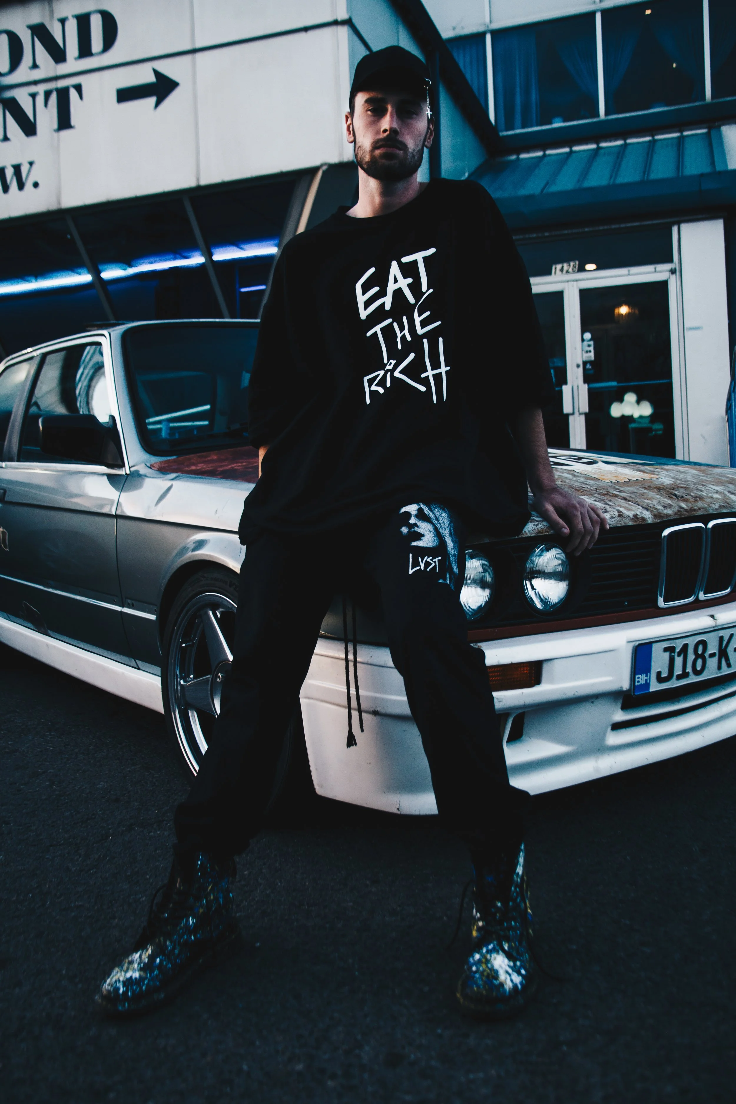 Lookbook direction and apparel graphics across collections