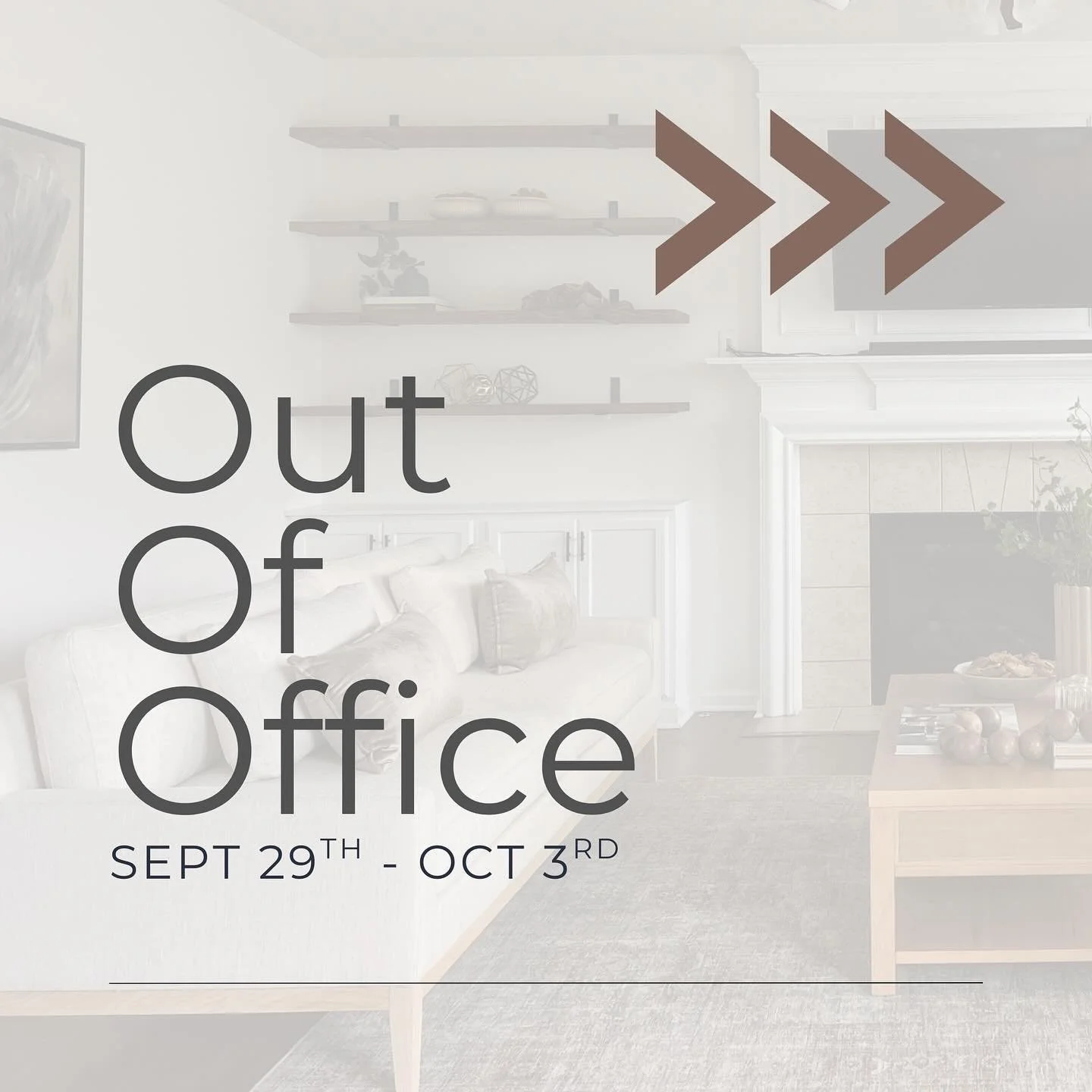 We are out of the office for an end of summer trip! 🏕️ If you&rsquo;re looking to get a staging install or design project conversation going we&rsquo;d be happy to get these on our calendar for the week of October 6th! Looking forward to connecting 