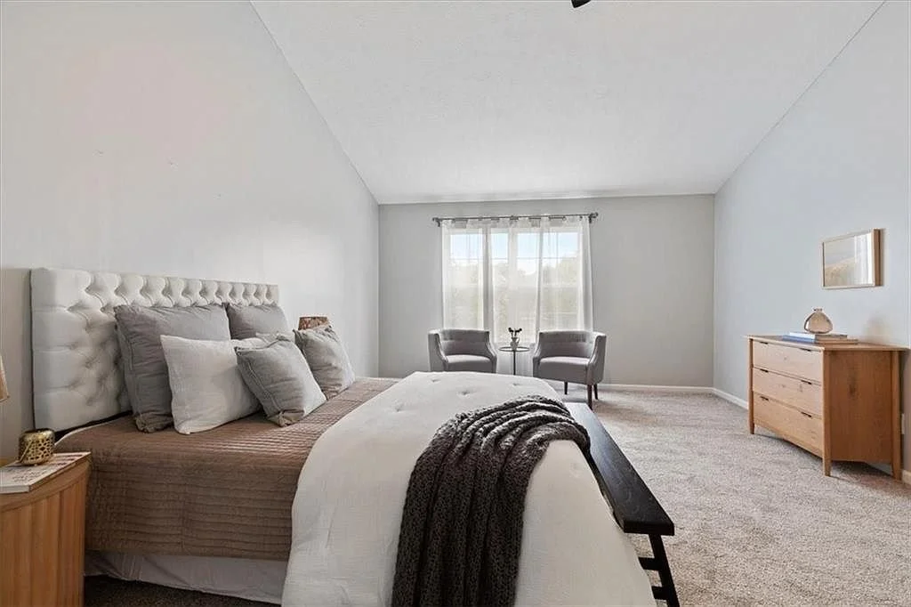 Koti Design Co home staging bedroom styling and design. Indianapolis, Indiana