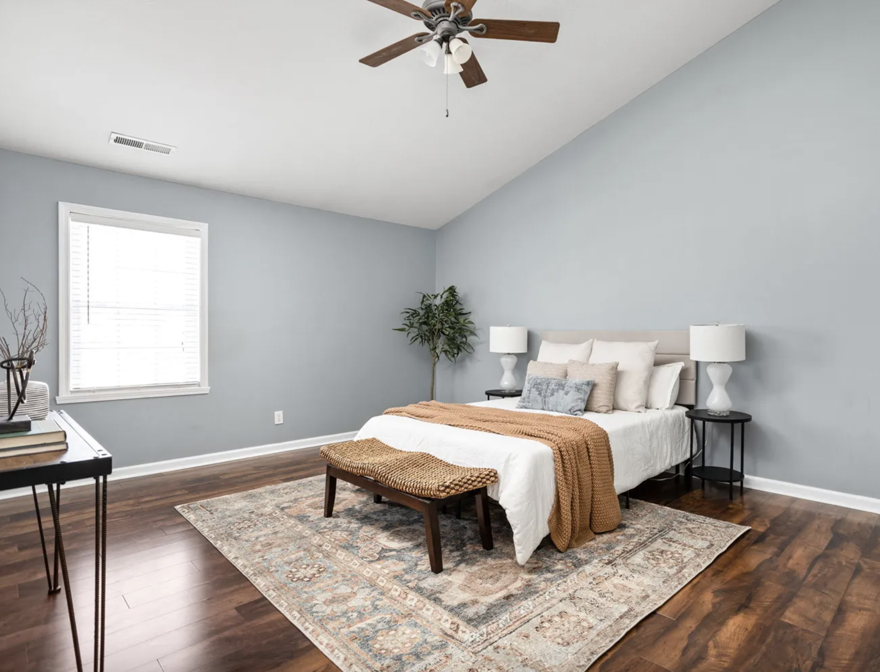 Koti Design Co home staging bedroom styling and design. Indianapolis, Indiana