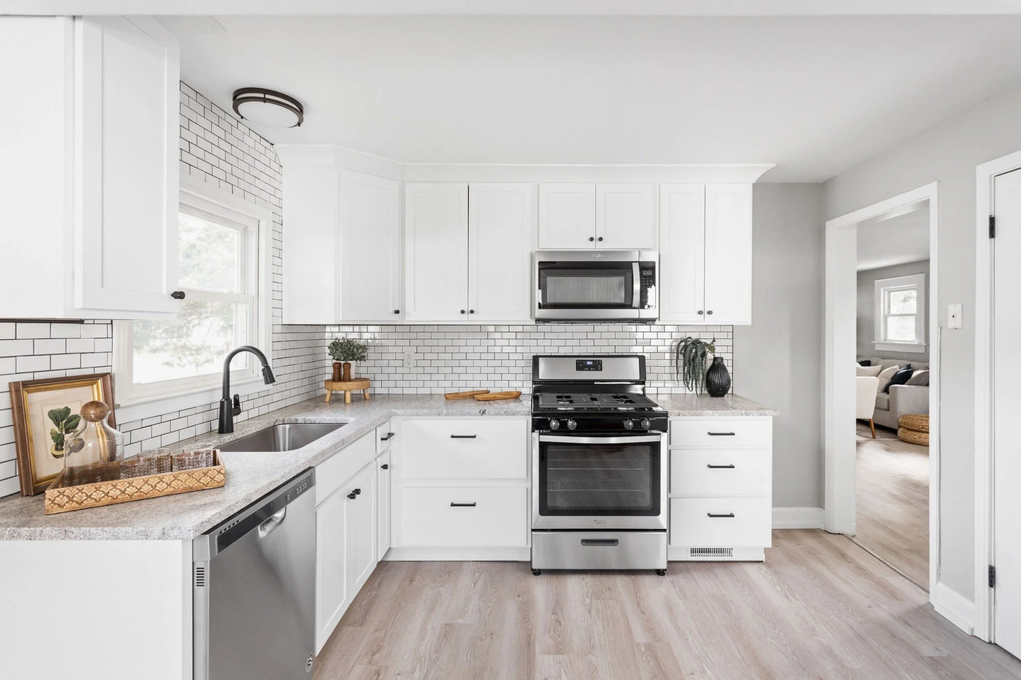 Koti Design Co home staging kitchen styling and design. Indianapolis, Indiana