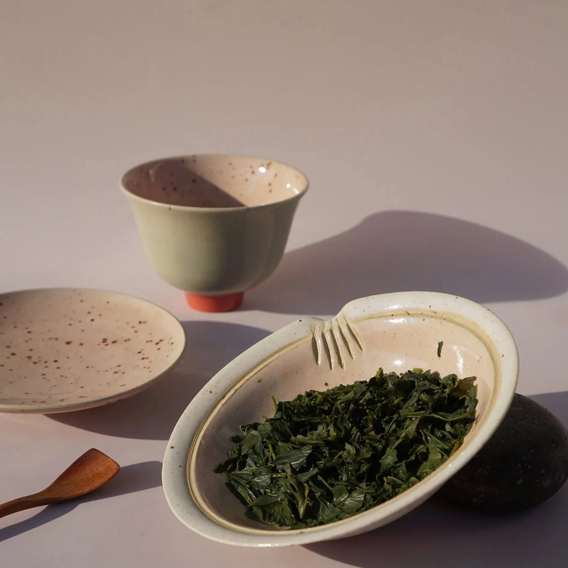 Shiboridashi, rosa, rot, Pastellfarben