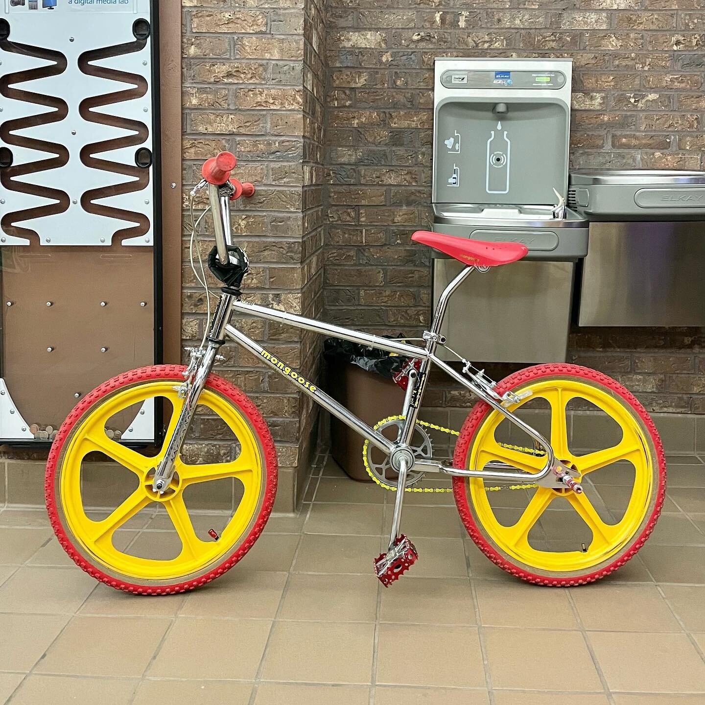 Saw this little gem at the library yesterday&hellip; grabbed some books as well  #BMX #books #bikes