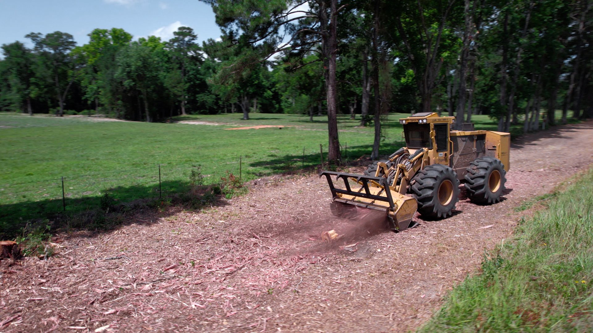 Livingston ROW Project - Mulcher