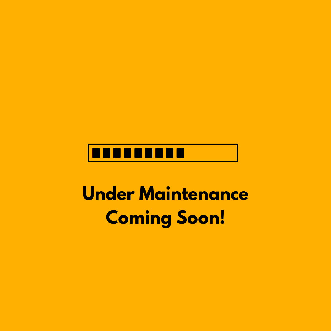 Under Maintenance Loading Yellow Instagram Post.png