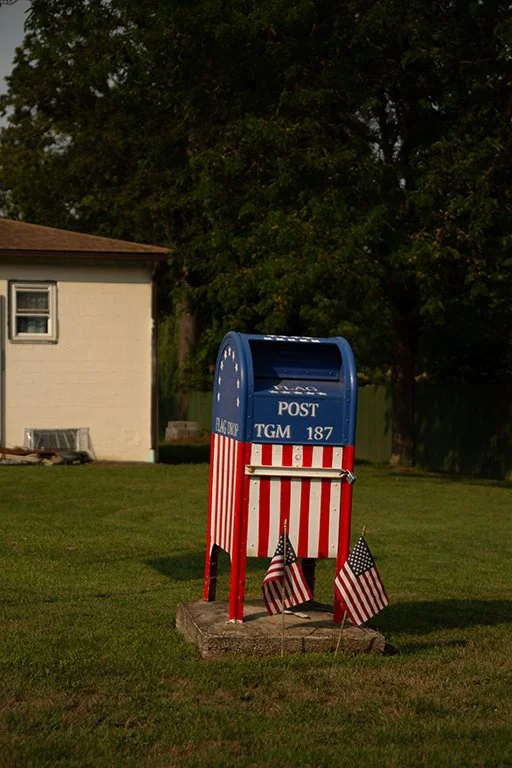 Flag Drop at the American Legion