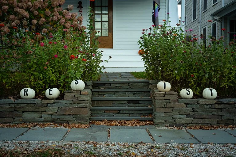 I collected many stories from the more recent residents. The common thread seems to be that many moved here to find peace, refuge, or solace. Some of those who found community in Athens made their homes a welcoming beacon of sanctuary.