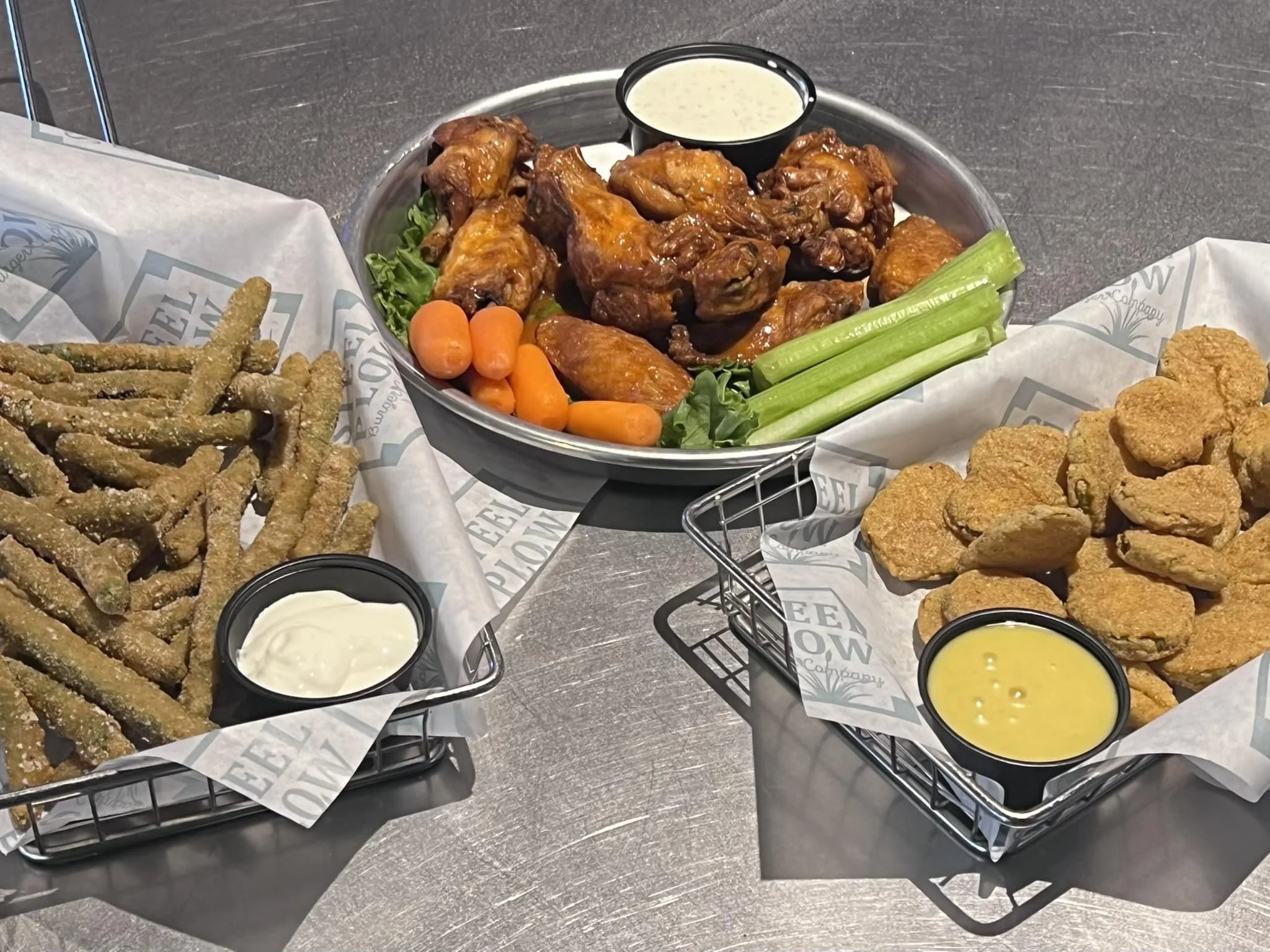 Menu — Steel Plow Burger Company