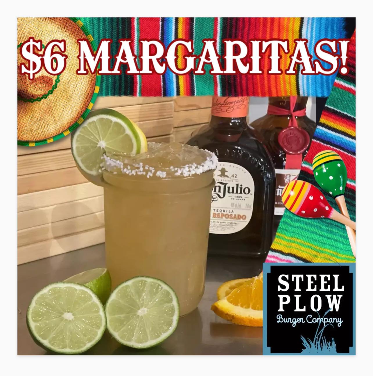 Join us to celebrate Cinco de Mayo! $6 House Margaritas Saturday &amp; Sunday!
