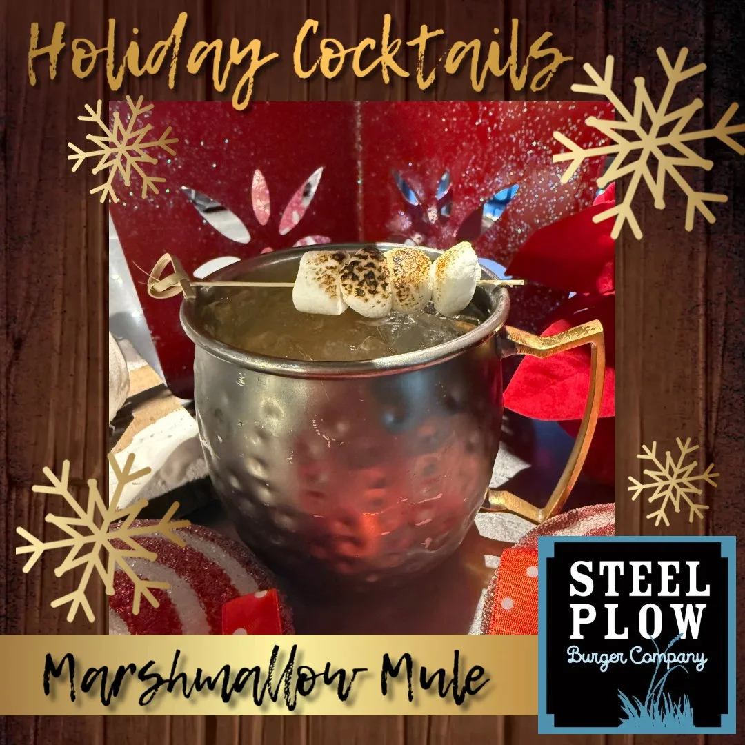 Your favorite Mule just put on its Christmas jammies.

The Marshmallow Mule mixes Carmel vodka, lime, marshmallow syrup, and ginger beer for a cozy-meets-refreshing holiday vibe.

Finished with toasted marshmallows because YES, it is that festive. 🔥