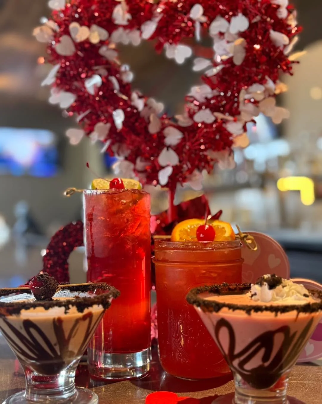 ✨ Friday through Sunday &ndash; Valentine&rsquo;s weekend special! ✨

Our Valentine&rsquo;s Day Cocktail Menu is serving up all the sweet, sassy, and swoon-worthy vibes:

💕 Love Potion No. 9 &ndash; Tito&rsquo;s Vodka shaken with grenadine, house-ma