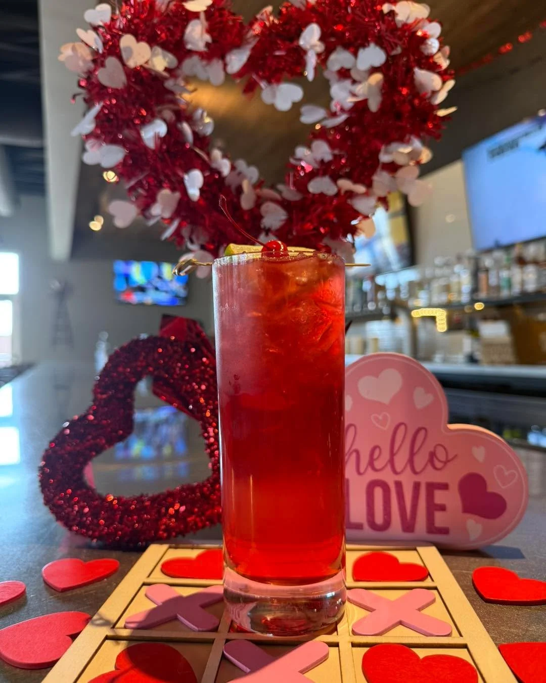 Come try one of this weekends exclusive cocktails- ✨ Friday through Sunday only✨

💕 Love Potion No. 9 &ndash; Tito&rsquo;s Vodka shaken with grenadine, house-made simple syrup, fresh lime juice, and cranberry juice. Light, refreshing, and just the r