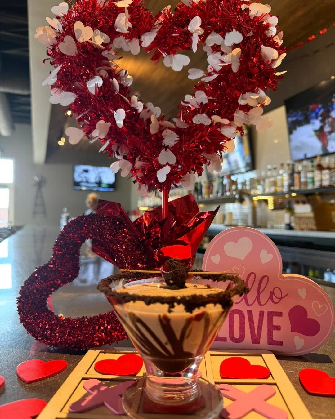 🍒 CHERRY CHOCOLATE MARTINI 🍸

Sweet meets bold in the best way.

Cherry vodka, chocolate liqueur, and cream &mdash; silky, chocolatey, and made for date night.

✨ Valentine&rsquo;s Weekend Exclusive ✨
Available Friday&ndash;Sunday ONLY.

Get it whi