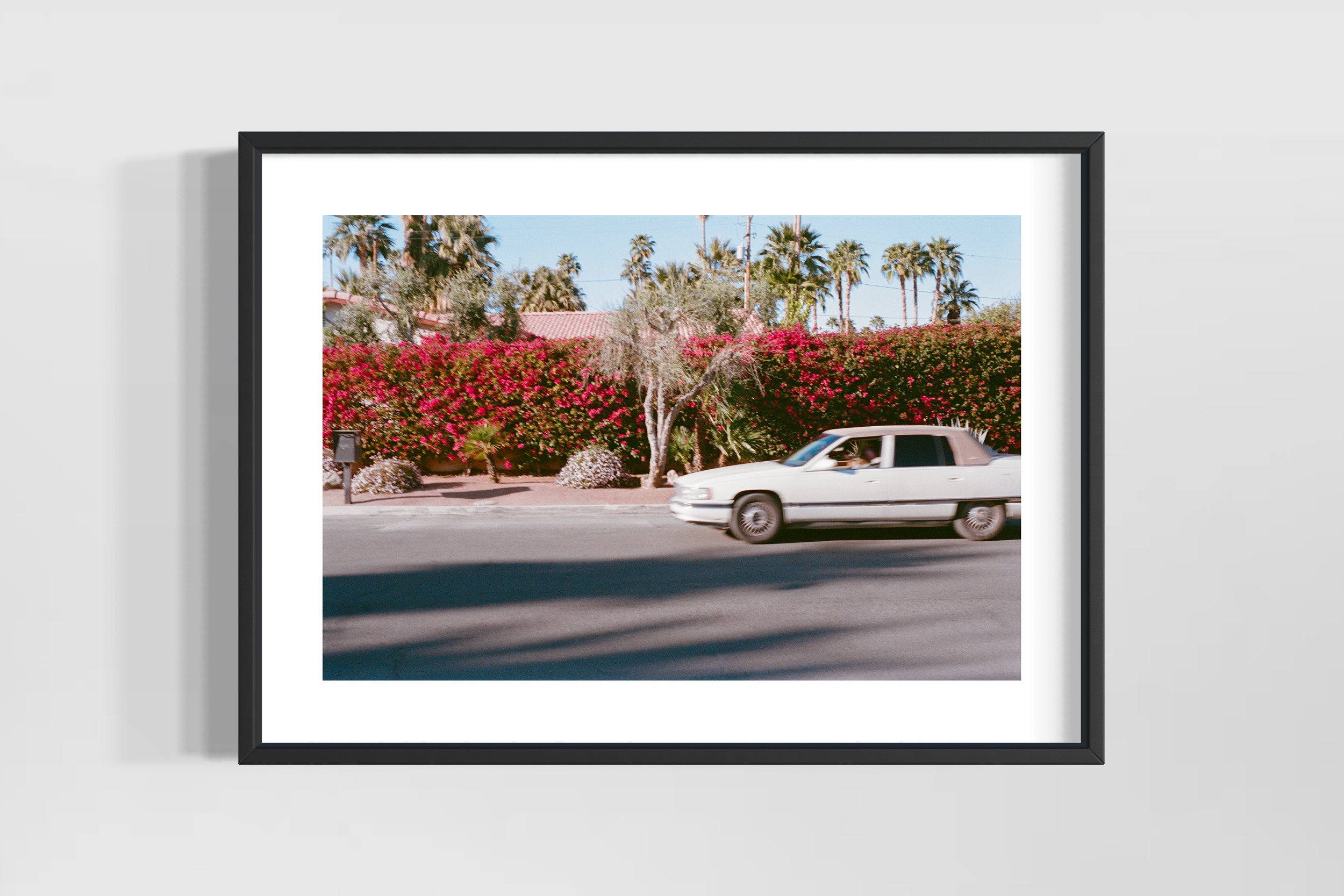 Sunset Chase Palm Springs documentary photography analog 35mm film giclée fine art prints for sale georgie gibbs @georgie__gibbs