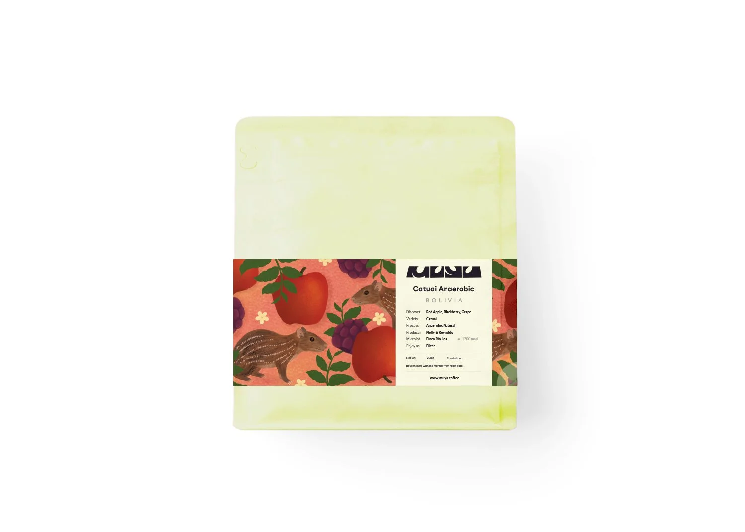 Catuai Anaerobic • Filter • Red Apple, Grapes, Blackberries