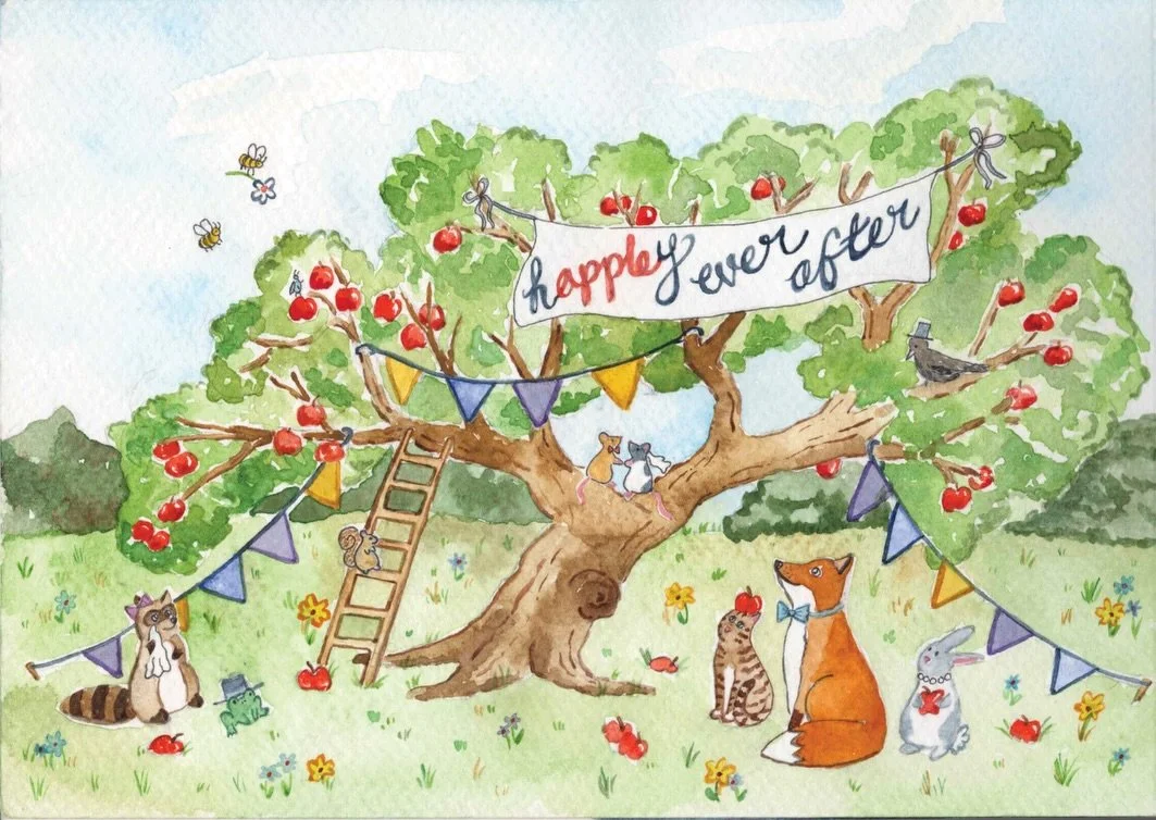 Happy Valentine&rsquo;s Day! 💌 here&rsquo;s some favorite love-y paintings from over the years.

I got to spend my day with both my valentines! I&rsquo;ll share some pics from today&rsquo;s farmers market soon 🥰

#watercolorillustrations #handmadev