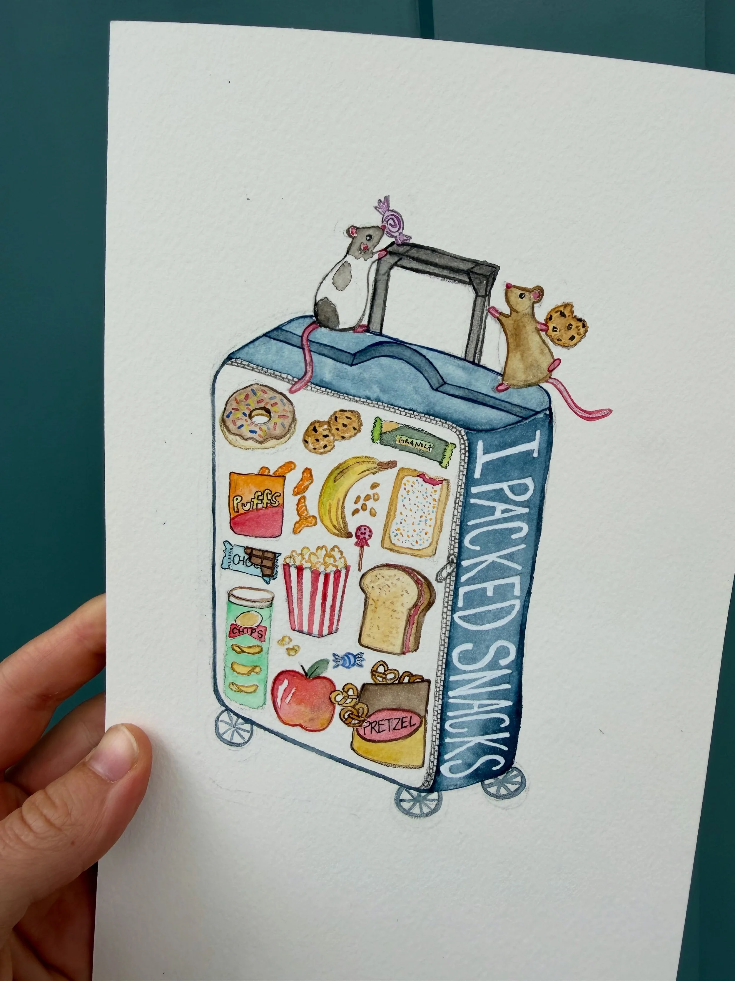 It&rsquo;s not a road trip without snacks! 🥨🍿🍪🍫