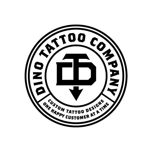 Dino Tattoo Company logo