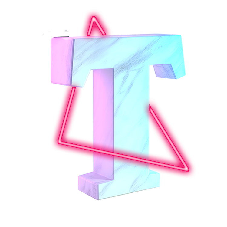 A giant letter T