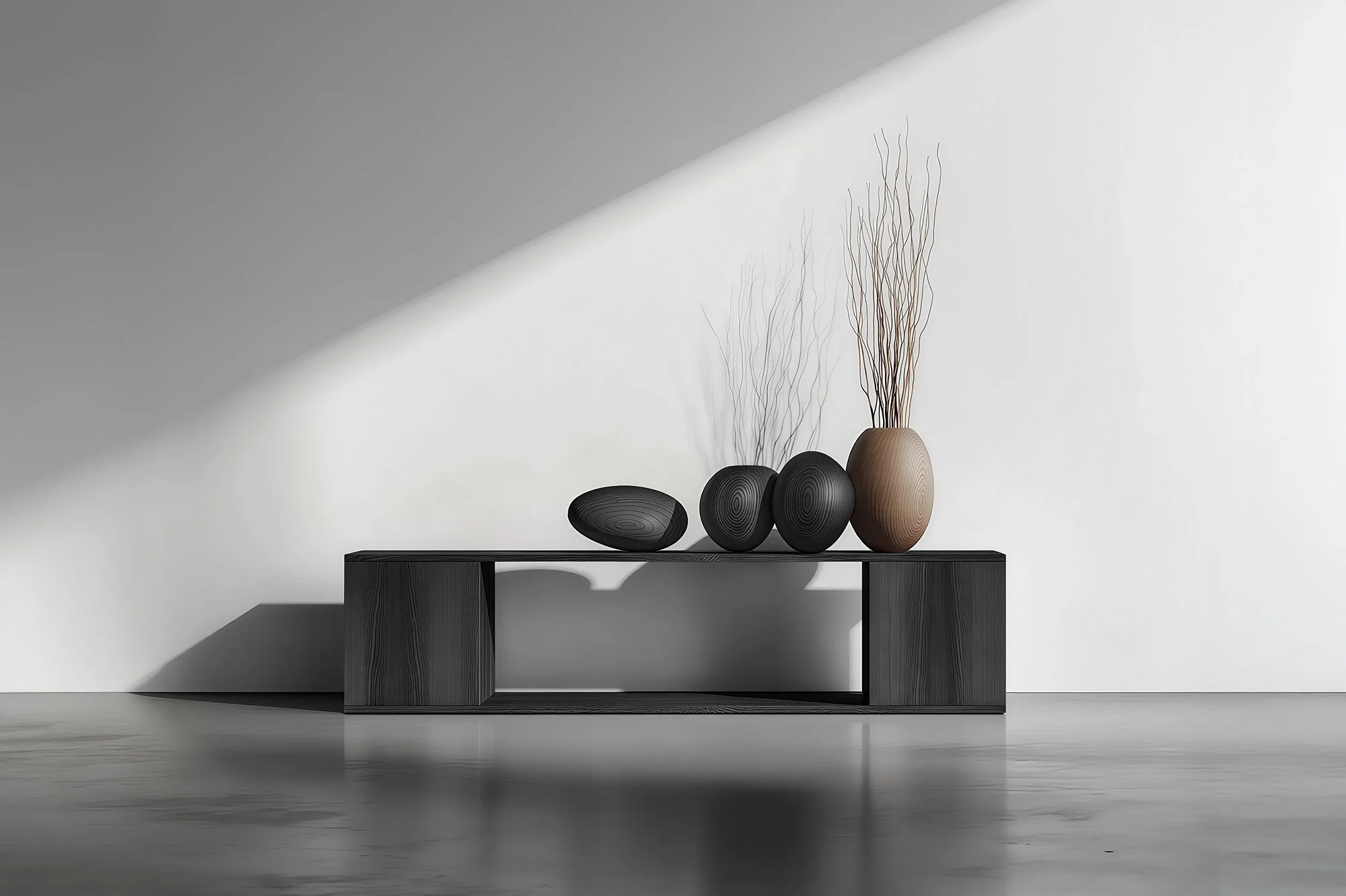 Sereno No52 Media Console, Contemporary Wooden Furniture by NONO — 5.jpg