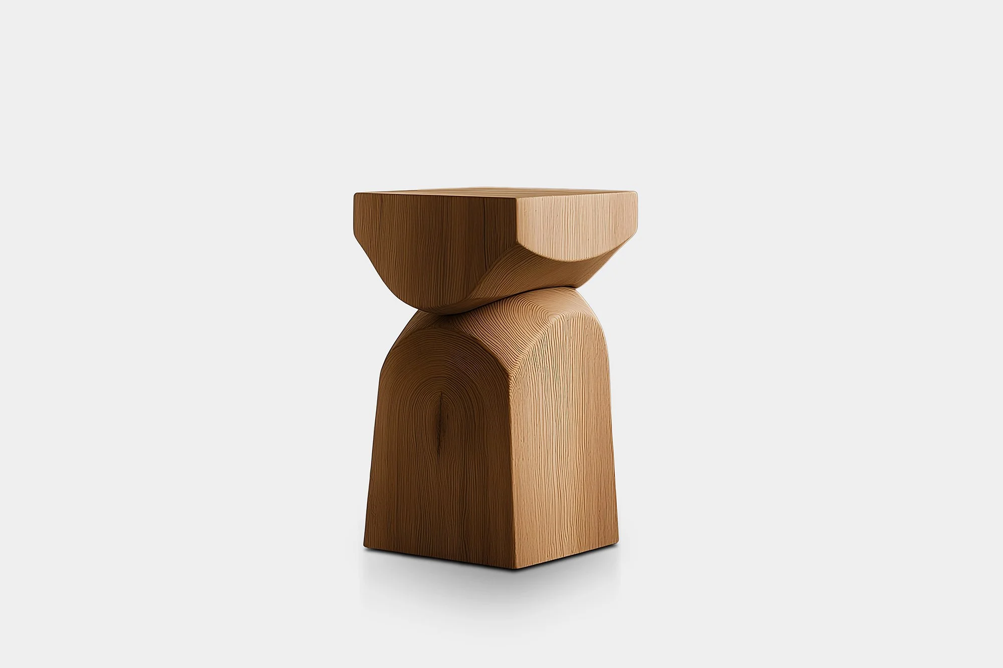 Wooden Side Table Socle No116, Minimal Interior Design by Joel Escalona — 1.jpg
