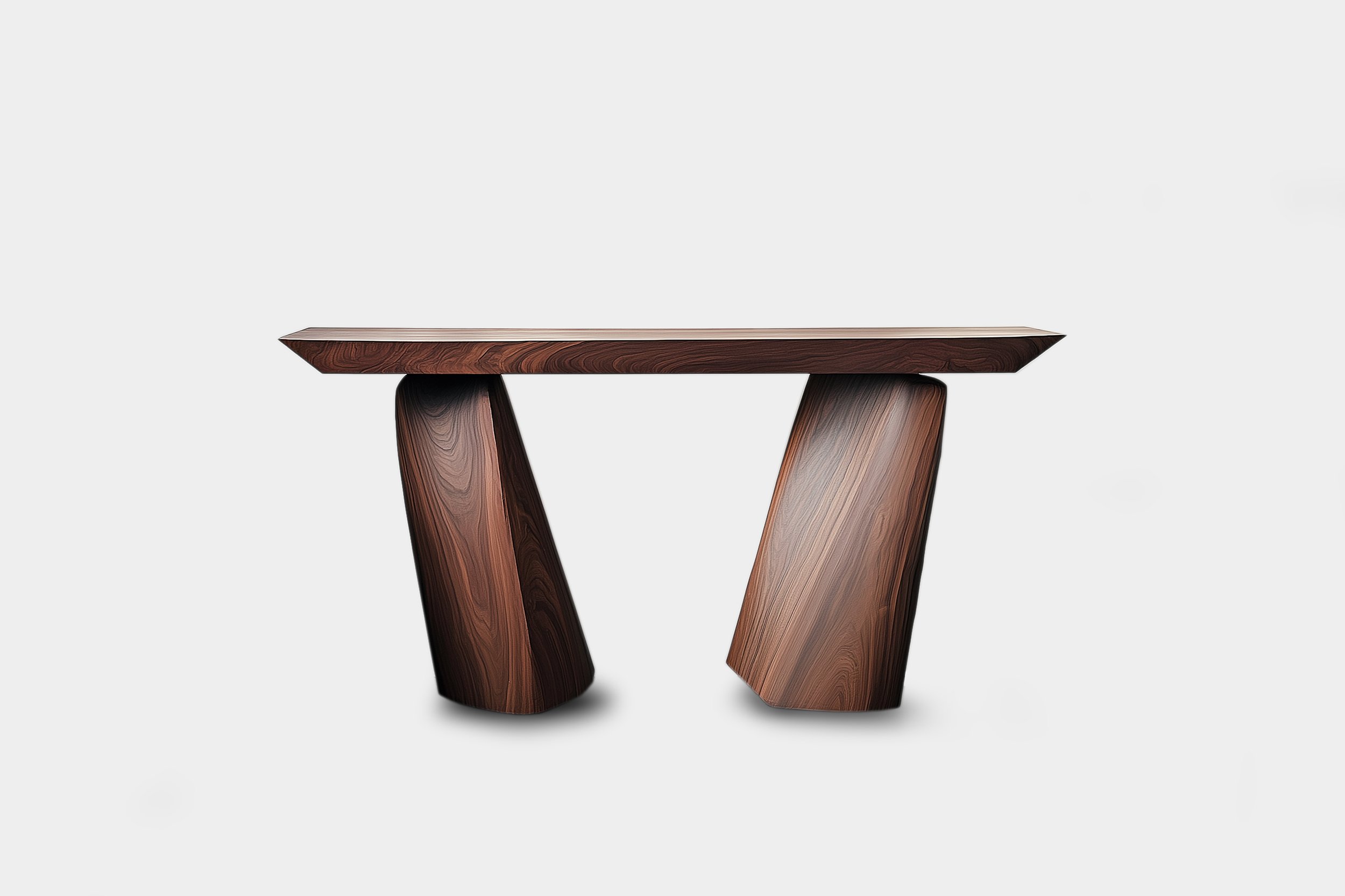Solace No9 Accent Table – Rhythmic Solid Wood Form, by NONO — 1.jpg