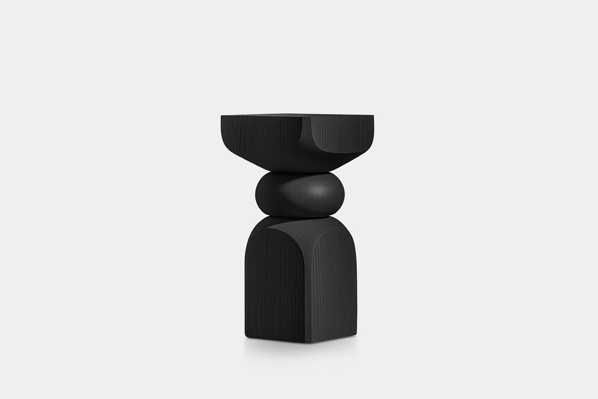 Socle No99 Stool, Wooden Contemporary Piece by NONO — 4.jpg