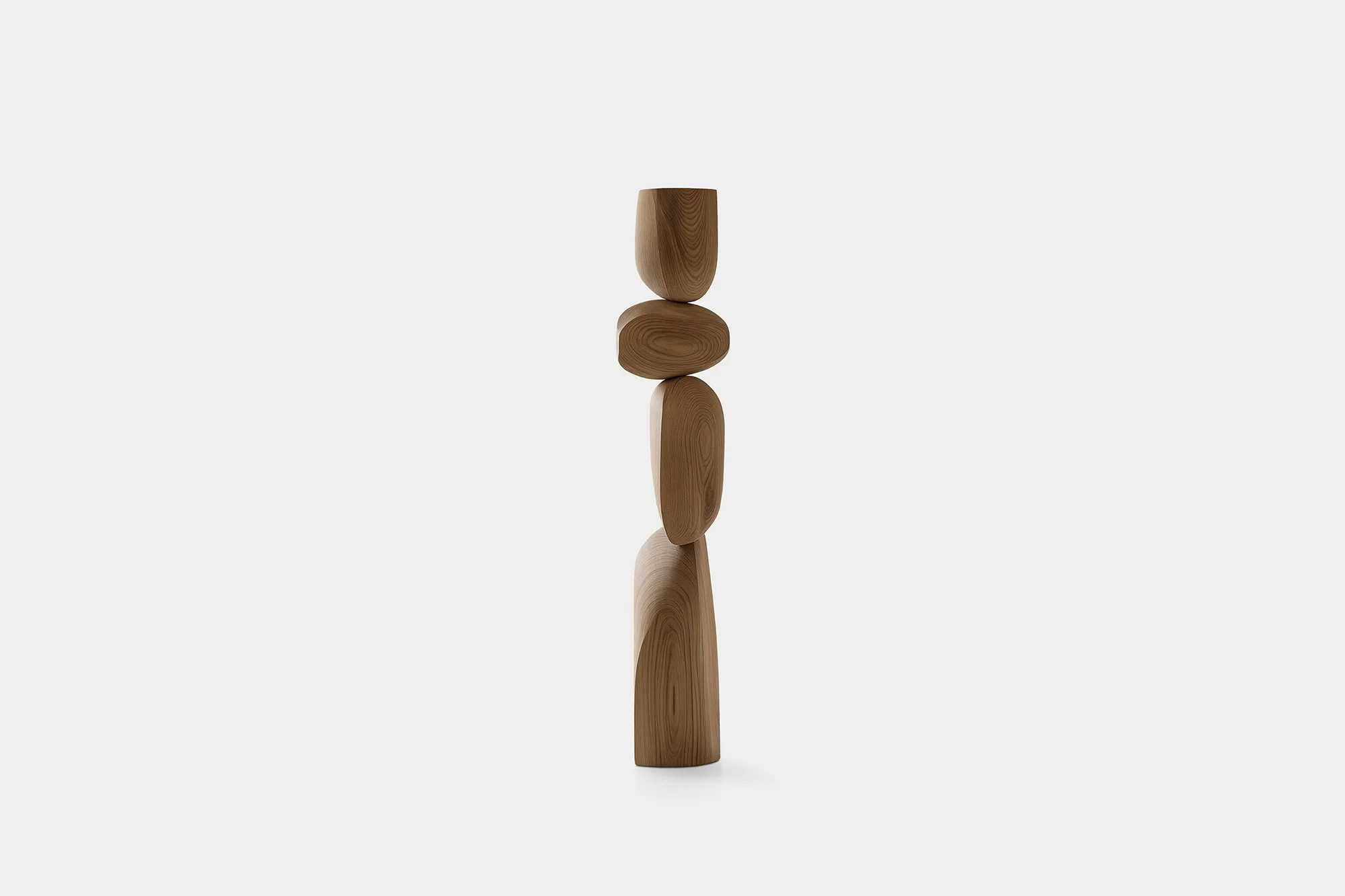 Modern Biomorphic Wood Sculpture Still Stand No104 by Joel Escalona — 1.jpg