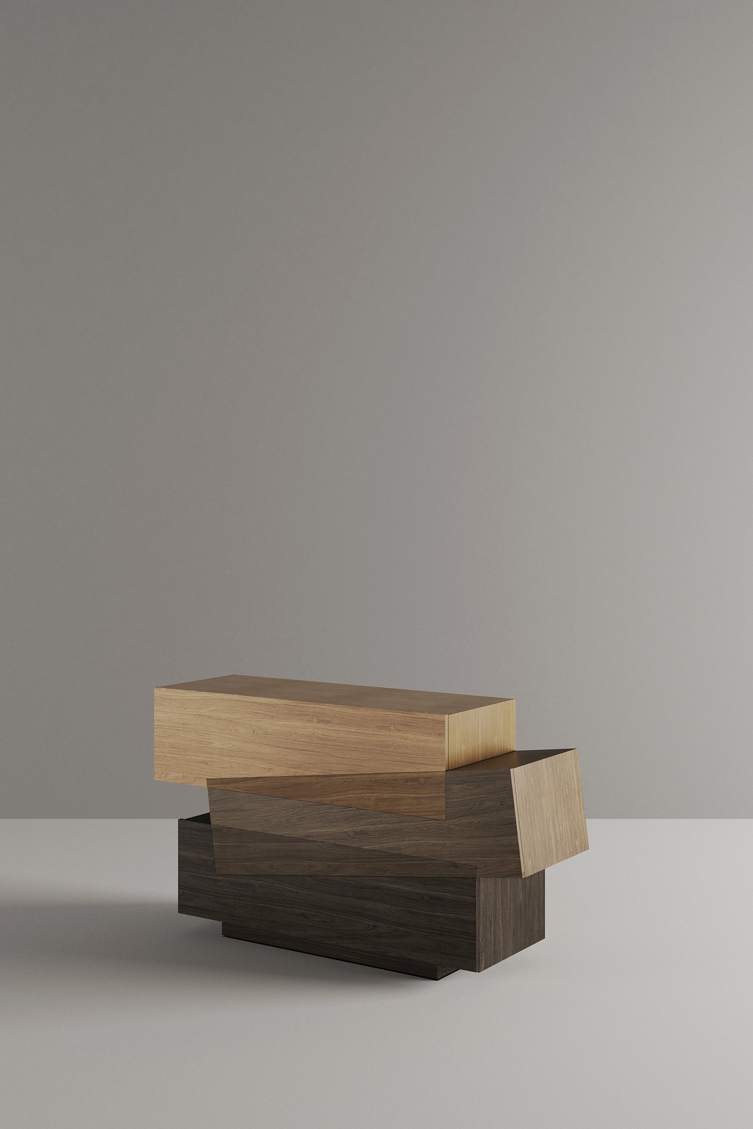 Booleanos Cabinet in warm wood by Joel Escalona.jpg