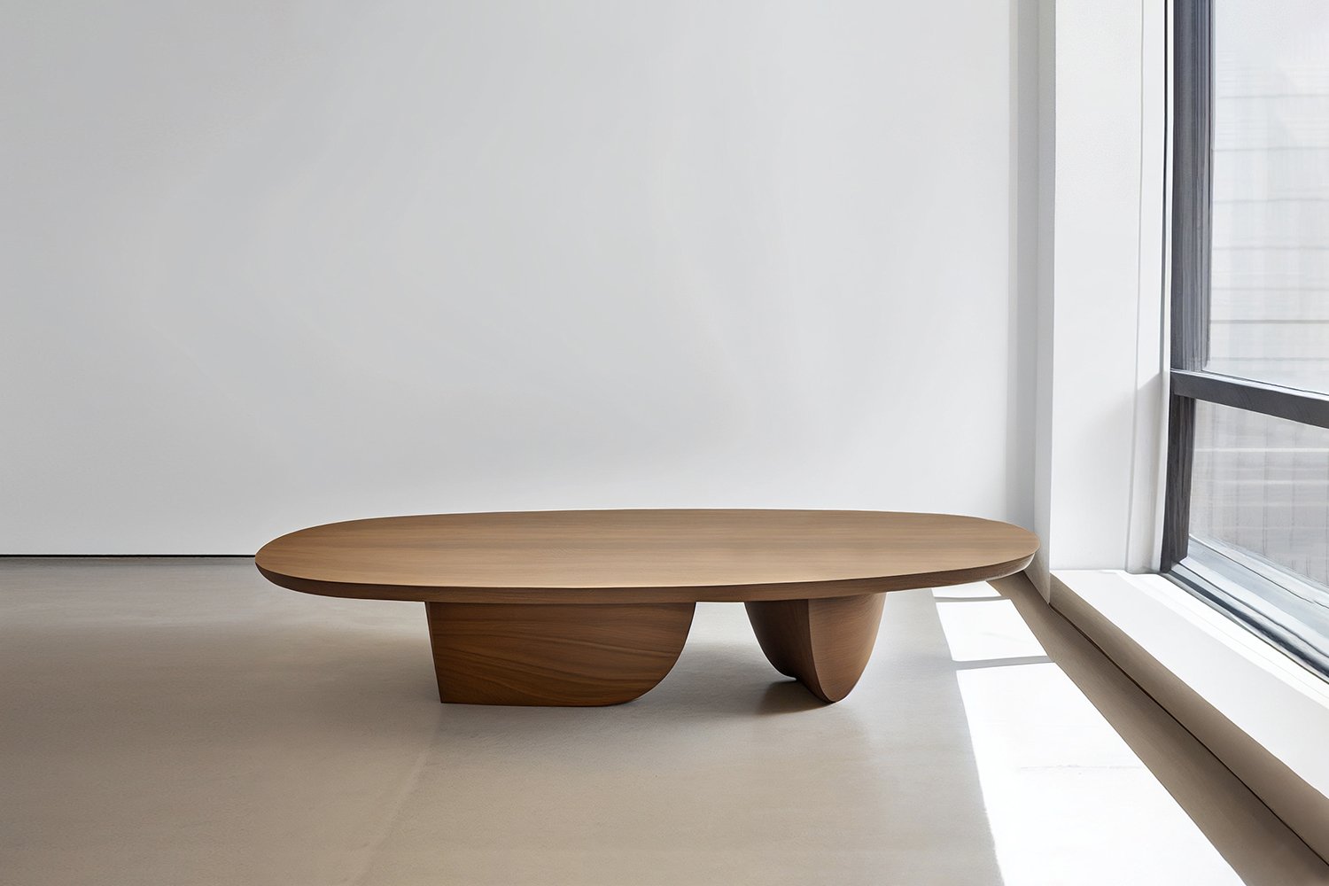 Solid Walnut Wood Coffee Table, Fishes Series 6 by NONO — 2.jpg
