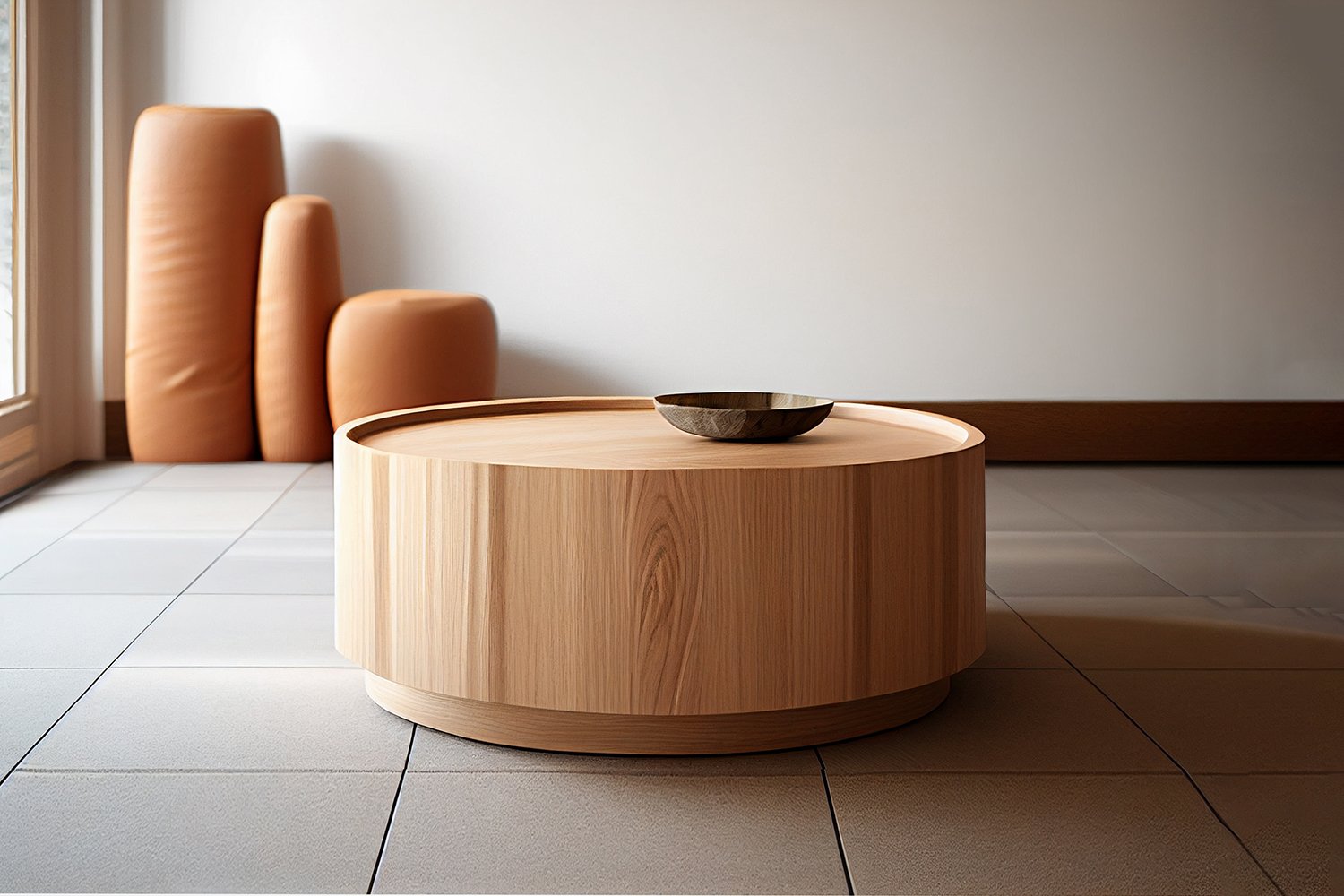 Round Coffee Table Made of Oak Veneer  by NONO Furniture — 6.jpg