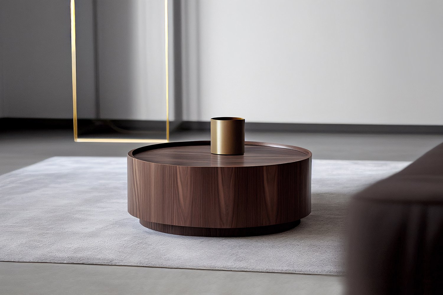 Round Coffee Table Made of Walnut Veneer by NONO Furniture — 4.jpg