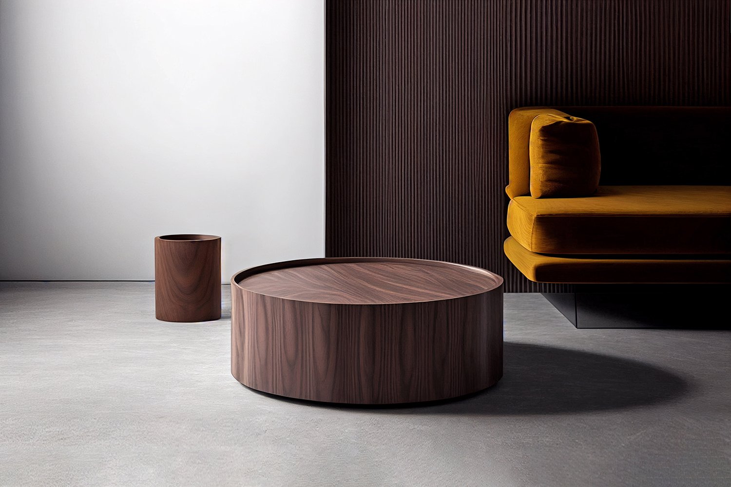 Round Coffee Table Made of Walnut Veneer by NONO Furniture — 7.jpg