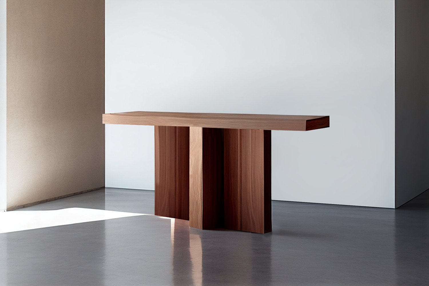 Basic Console Table, Sideboard Made of Solid Walnut Wood, Narrow Console by NONO Furniture — 3.jpg