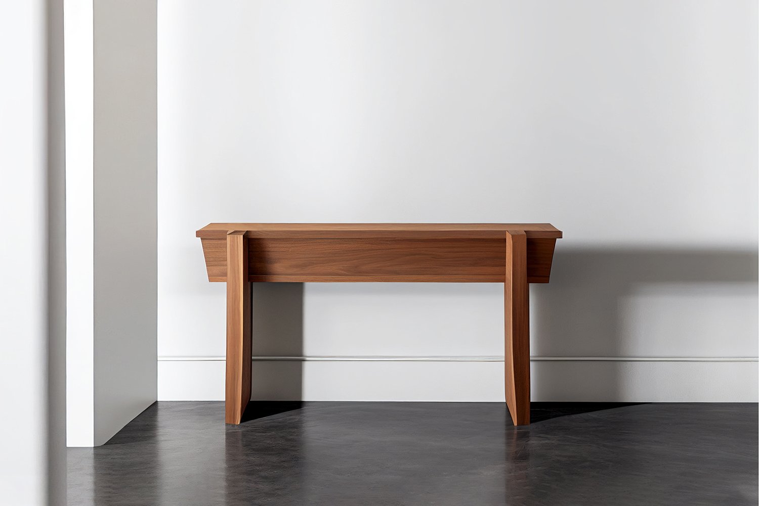 Minimal Console Table, Sideboard Made of Solid Walnut Wood, Narrow Console by NONO Furniture — 2.jpg