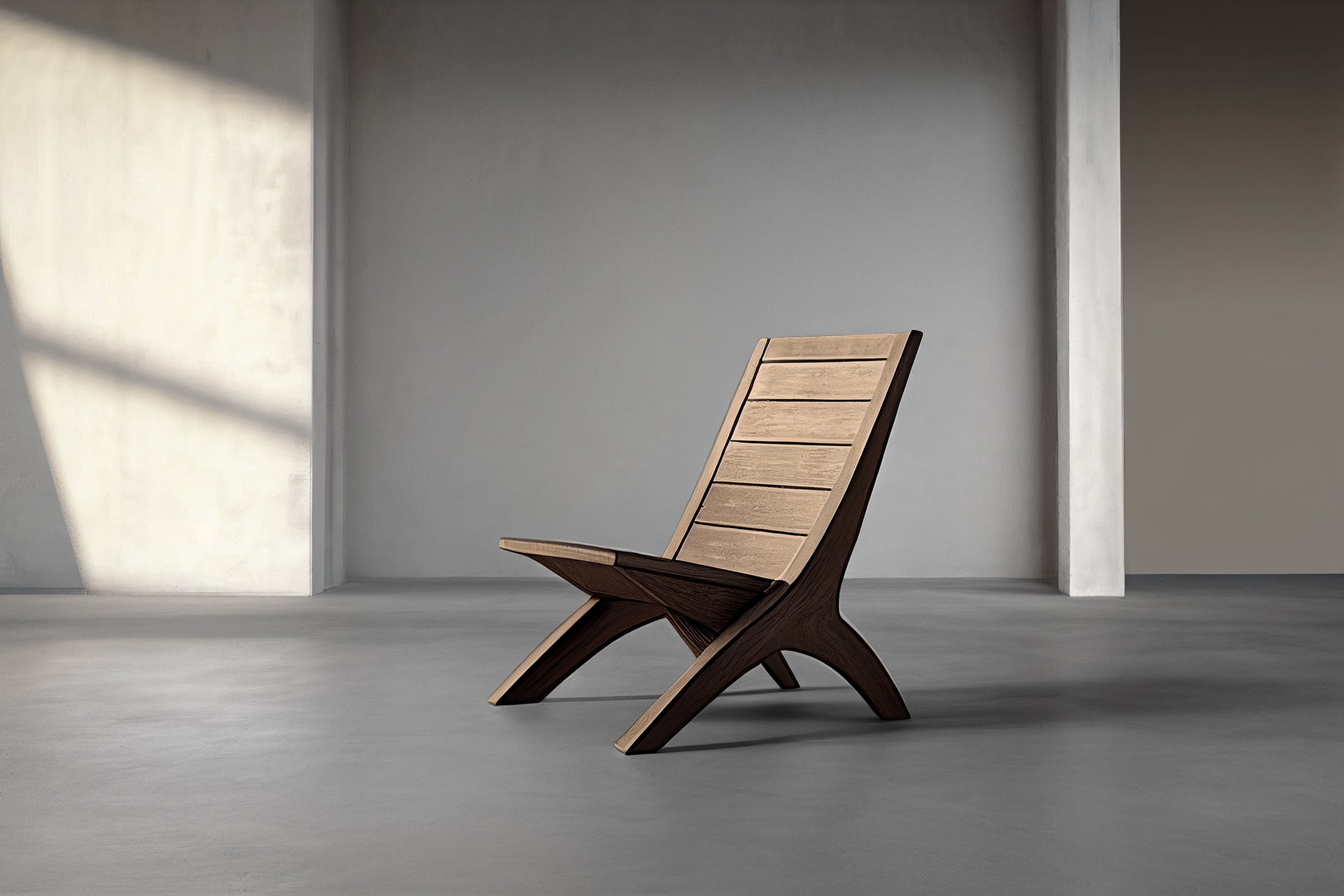 Butaque Lounge Chair Made of Solid Wood Inspired in Clara Porset Design  — 3.jpg