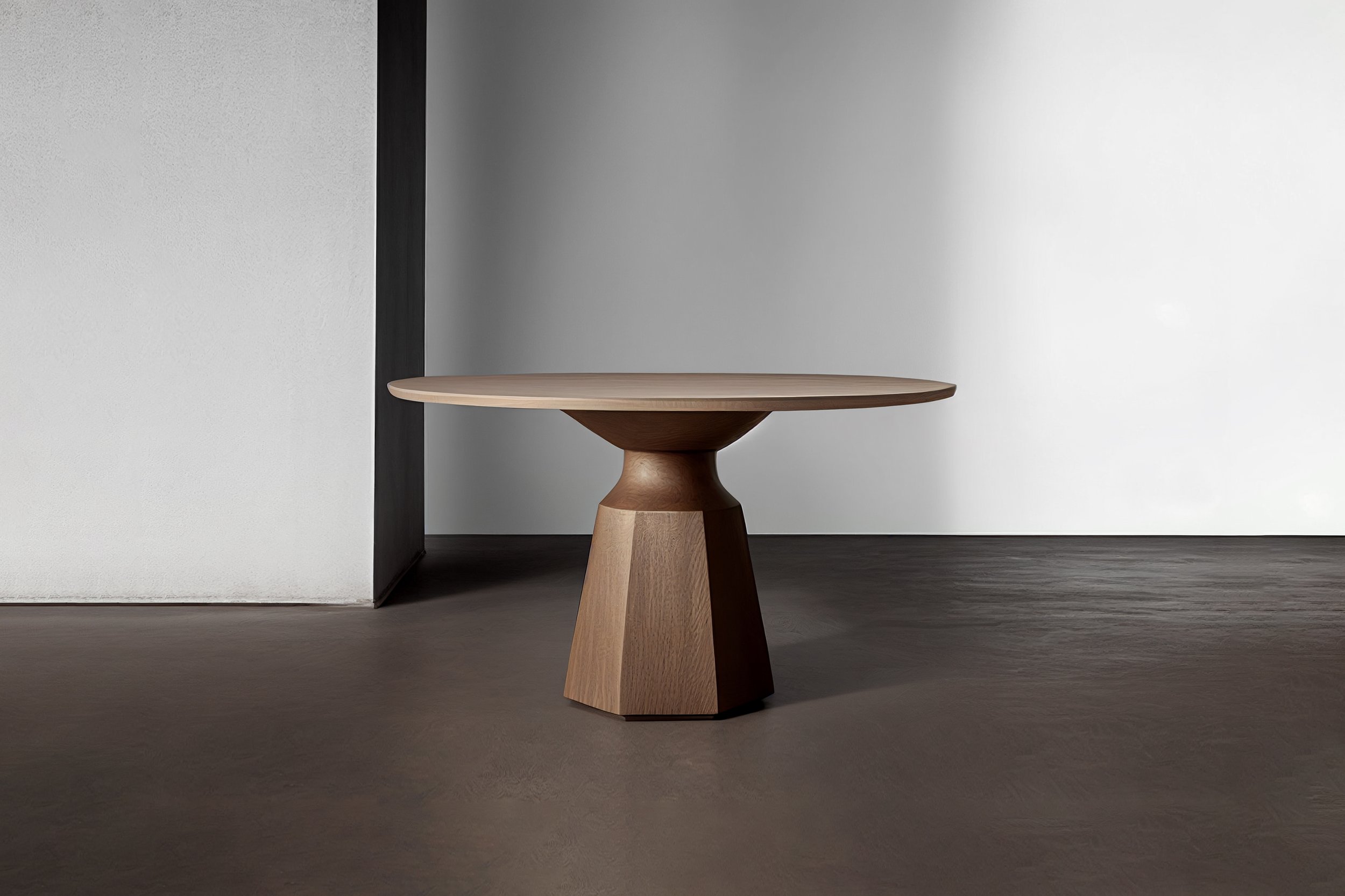 Moka Dining Table D, Round Table For Four by NONO —2.jpg