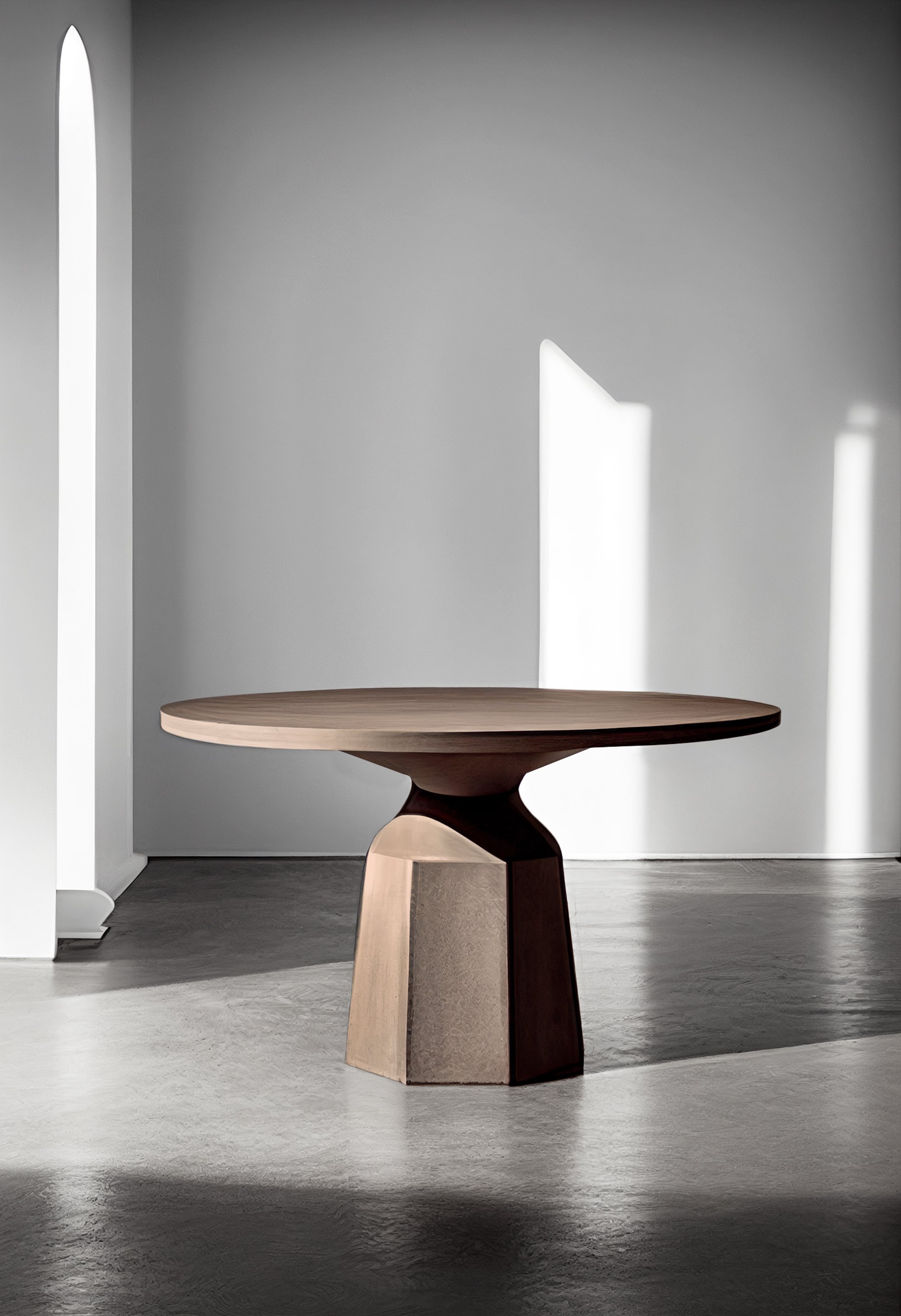 Moka Dining Table D, Round Table For Four by NONO —4.jpg