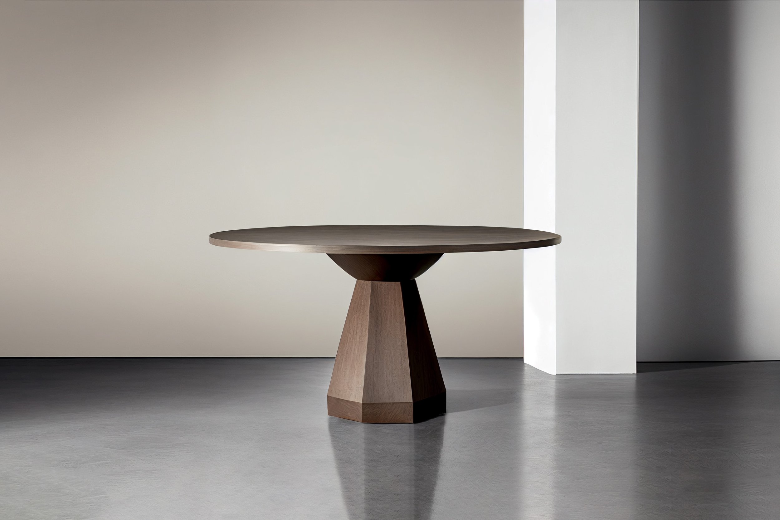 Moka Dining Table E, Round Table For Four by NONO —3.jpg