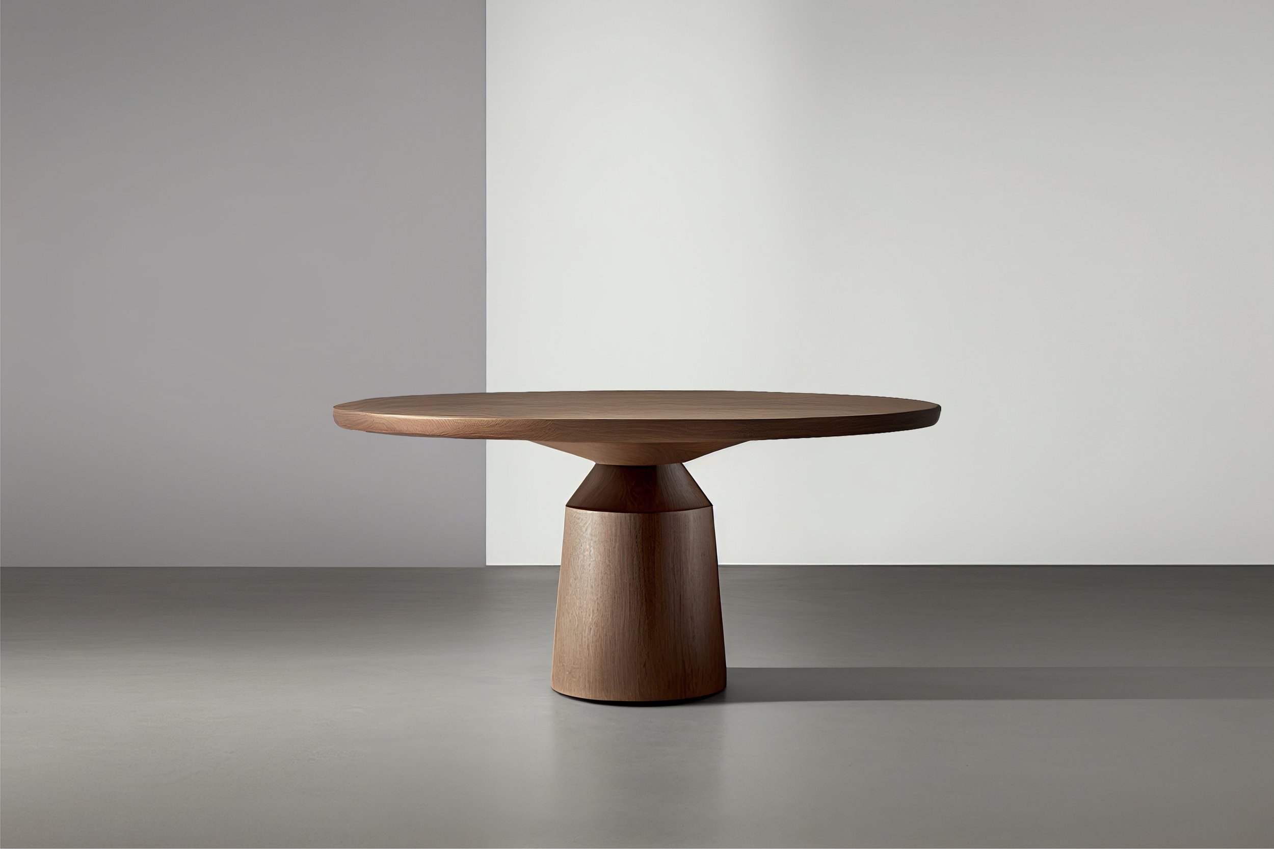 Moka Dining Table F, Round Table For Four by NONO —2.jpg