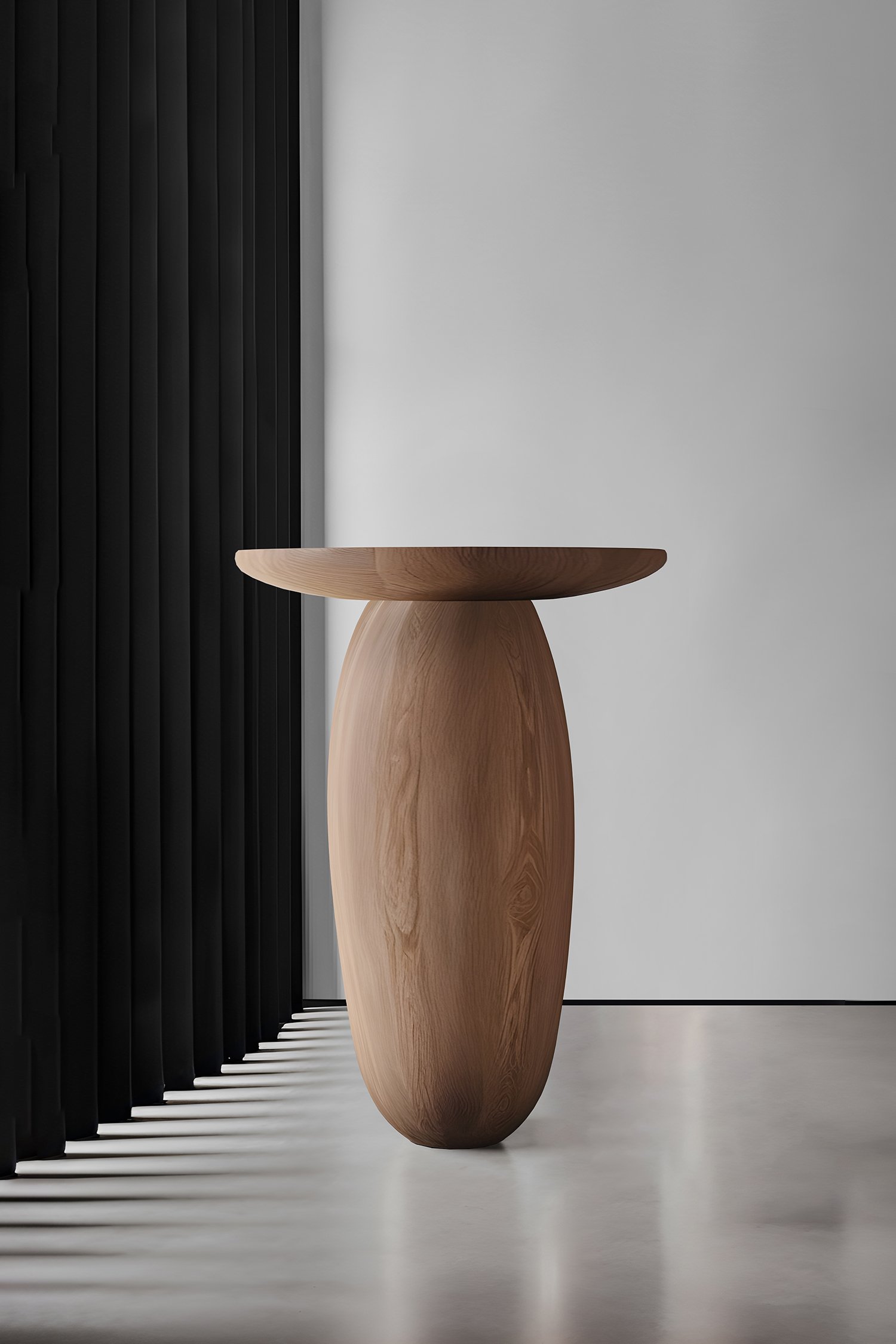 Side Table, End table or Plinths Samu, Made of Solid Wood by NONO — 2.jpg