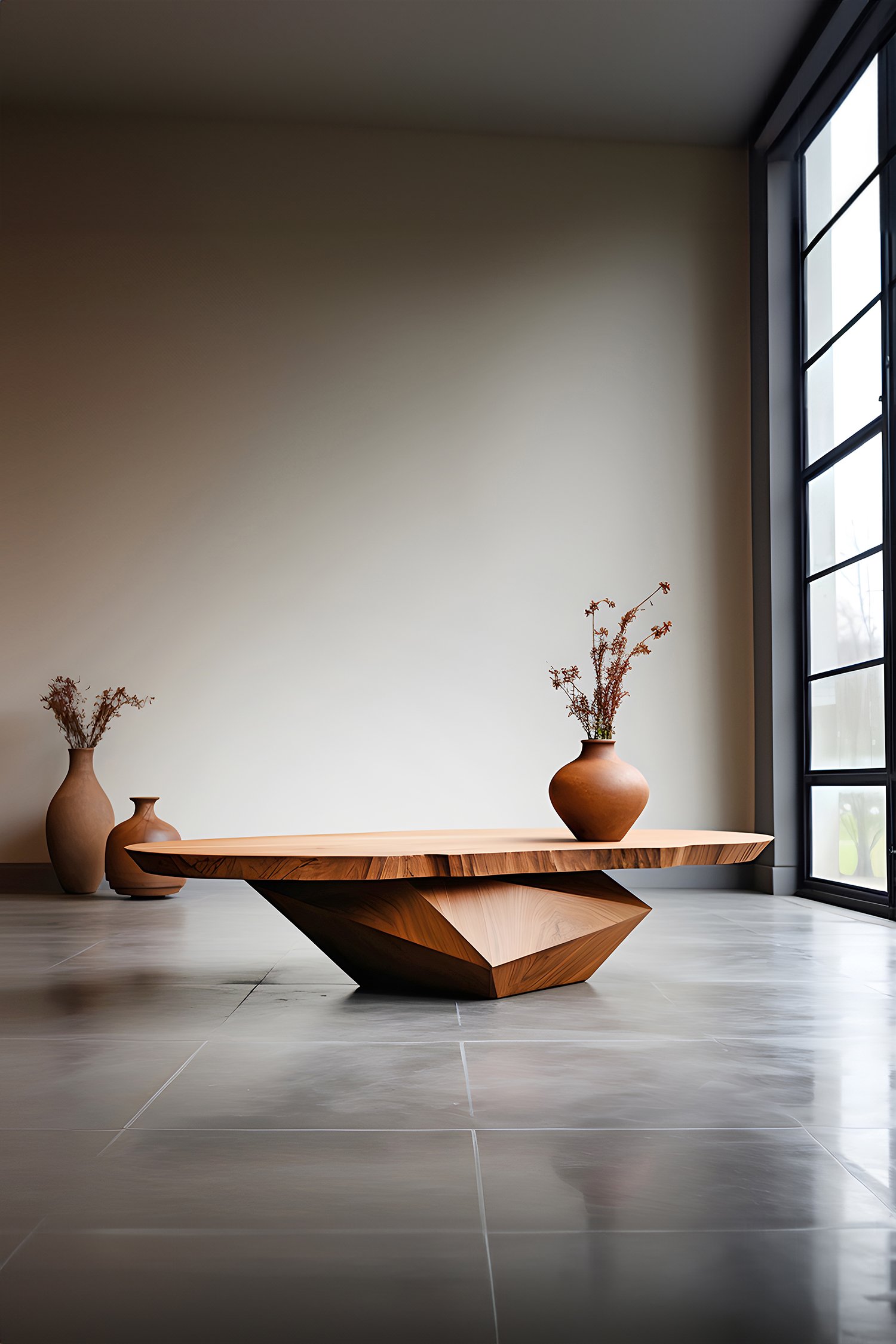 Sculptural Coffee Table Made of Solid Wood, Center Table Solace S11 by Joel Escalona — 5.jpg
